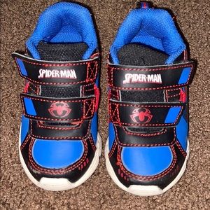 Toddler Spider-Man shoes